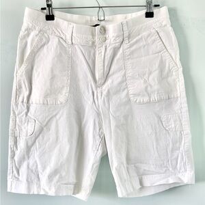 Lee Relaxed Fit White Shorts